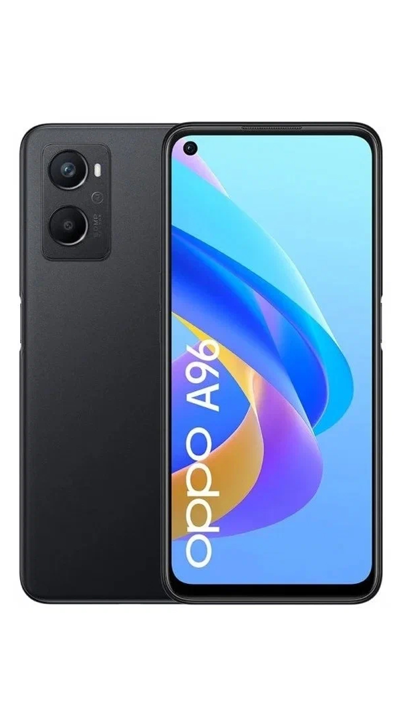 Смартфон OPPO A96 4G 6/128 ГБ черный | Юми - Магазин умной техники