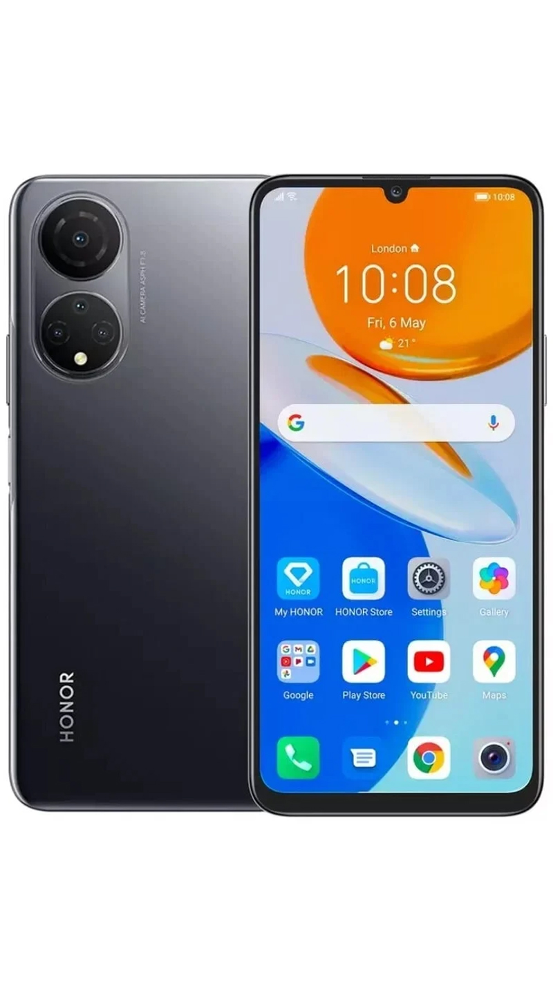 Смартфон HONOR X7 4/128 ГБ черный | Юми - Магазин умной техники