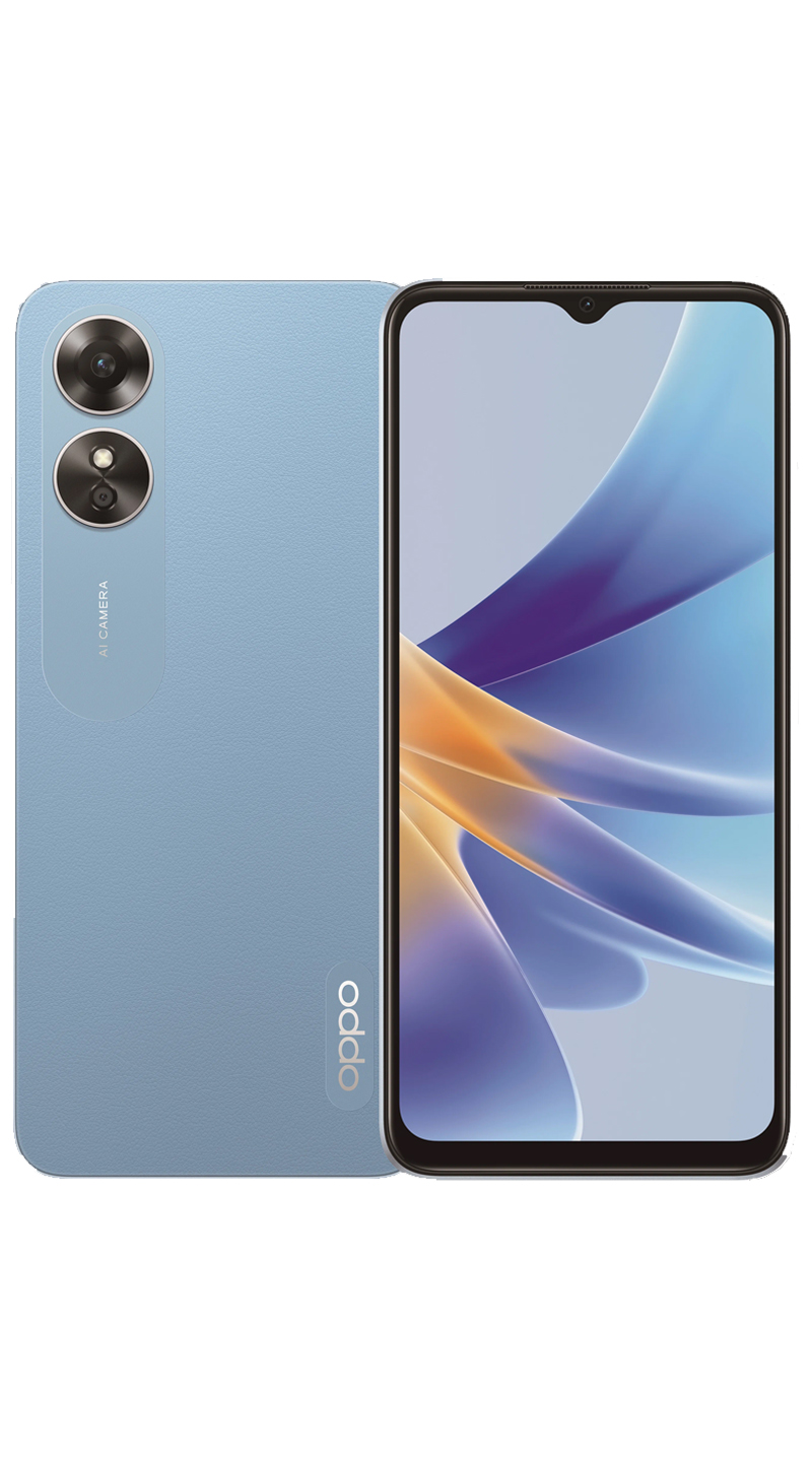 Смартфон OPPO A17 4/64 ГБ синий | Юми - Магазин умной техники