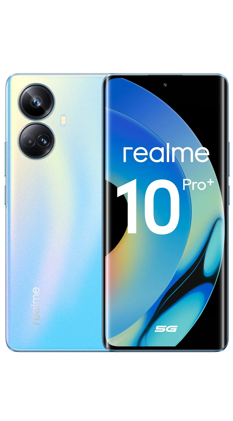 Смартфон Realme 10 Pro+ 5G 12/256 GB синий | Юми - Магазин умной техники