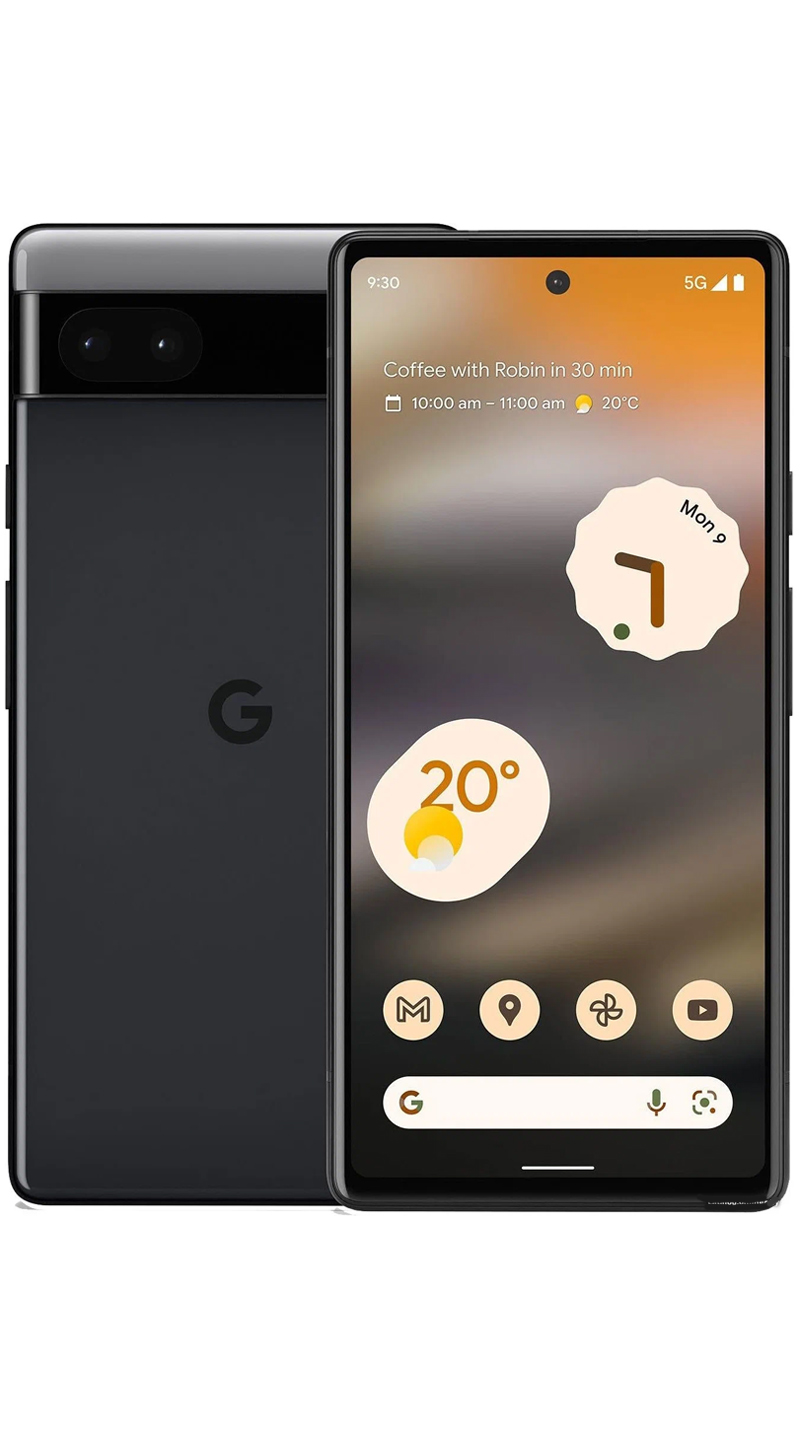 Смартфон Google Pixel 6a 6/128 ГБ темно-серый | Юми - Магазин умной техники